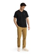 T-Shirt à manches courtes en coton Marius noir