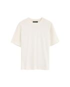 T-Shirt à manches courtes en coton Diego écru