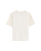 T-Shirt à manches courtes en coton Diego écru