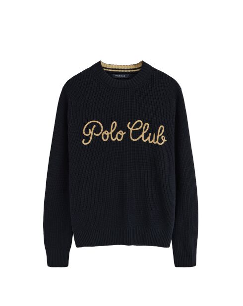 Felpa Nathaniel in cotone blu
