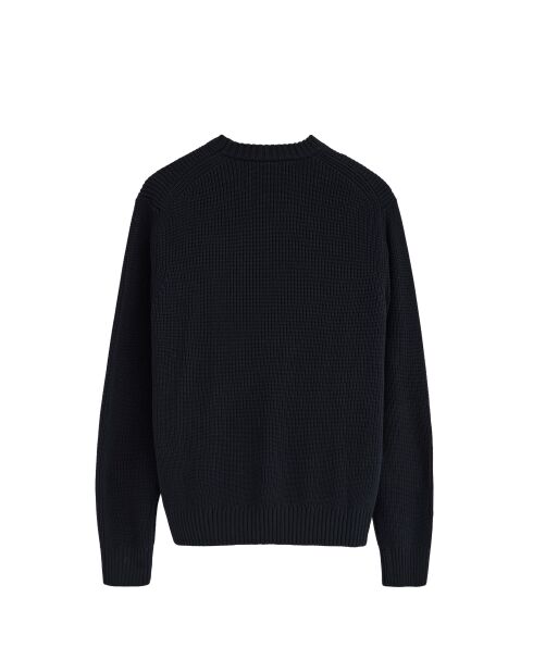 Felpa Nathaniel in cotone blu