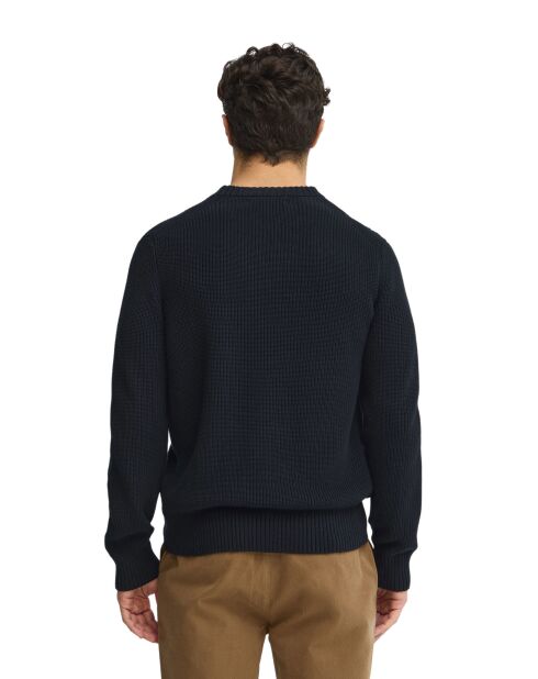 Felpa Nathaniel in cotone blu