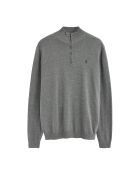 Felpa Aaron vigore in cotone grigio