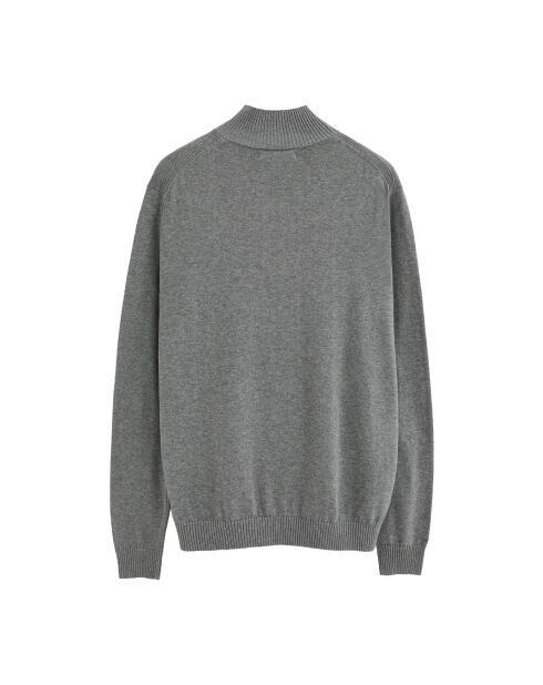 Felpa Aaron vigore in cotone grigio