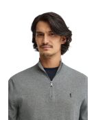 Felpa Aaron vigore in cotone grigio