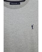 T-Shirt à manches courtes en coton Léo gray vigore