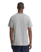 T-Shirt à manches courtes en coton Léo gray vigore