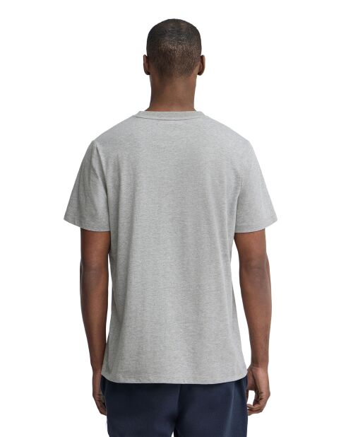 T-Shirt à manches courtes en coton Léo gray vigore