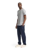 T-Shirt à manches courtes en coton Léo gray vigore