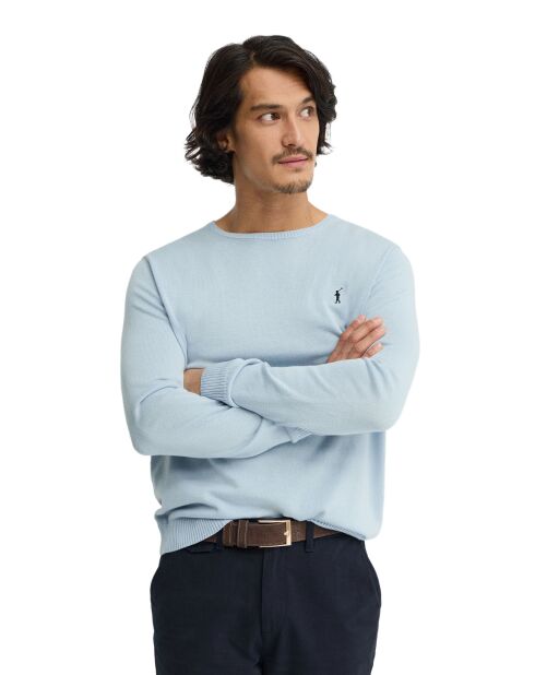 Maglione Warren baby in cotone blu