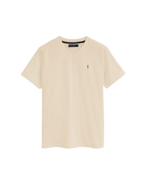 T-Shirt à manches courtes en coton Mathis cream