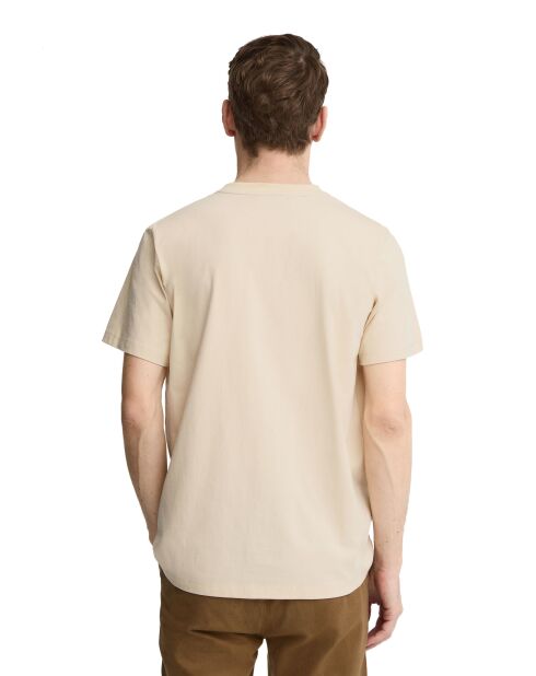 T-Shirt à manches courtes en coton Mathis cream
