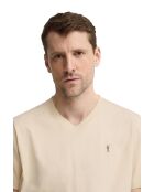 T-Shirt à manches courtes en coton Mathis cream