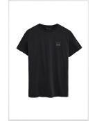 T-Shirt à manches courtes en coton Philippe noir