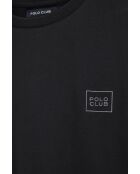 T-Shirt à manches courtes en coton Philippe noir