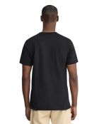 T-Shirt à manches courtes en coton Philippe noir