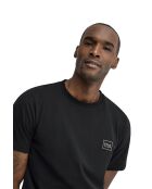 T-Shirt à manches courtes en coton Philippe noir