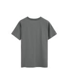T-Shirt à manches courtes en coton Oscar asphalt