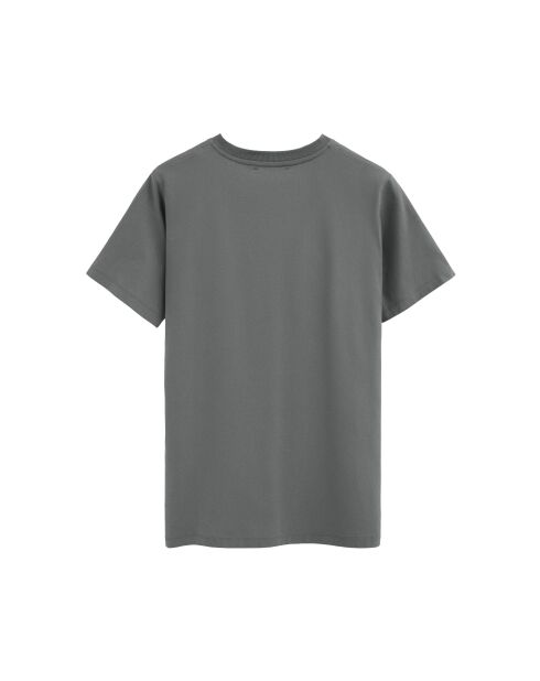 T-Shirt à manches courtes en coton Oscar asphalt