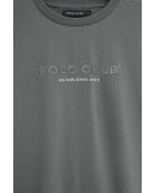 T-Shirt à manches courtes en coton Oscar asphalt