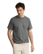 T-Shirt à manches courtes en coton Oscar asphalt