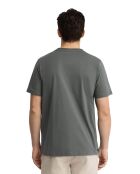 T-Shirt à manches courtes en coton Oscar asphalt