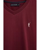 T-Shirt à manches courtes en coton Mathieu garnet