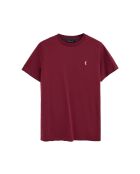 T-Shirt à manches courtes en coton Killian garnet