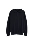 Felpa Evan in cotone blu