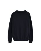 Felpa Evan in cotone blu