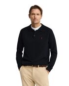 Felpa Evan in cotone blu
