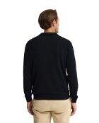 Felpa Evan in cotone blu