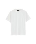 T-Shirt à manches courtes en coton Pascal white