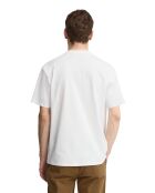 T-Shirt à manches courtes en coton Pascal white