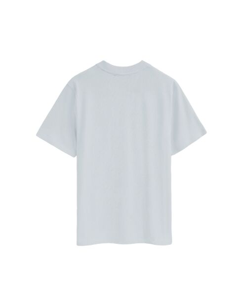T-Shirt à manches courtes en coton Robert baby blue