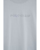 T-Shirt à manches courtes en coton Robert baby blue