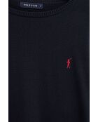 Felpa Virgile in cotone blu