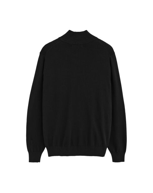 Felpa nera Bryan in cotone