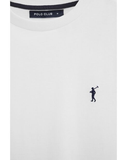 T-Shirt à manches courtes en coton Kévin white