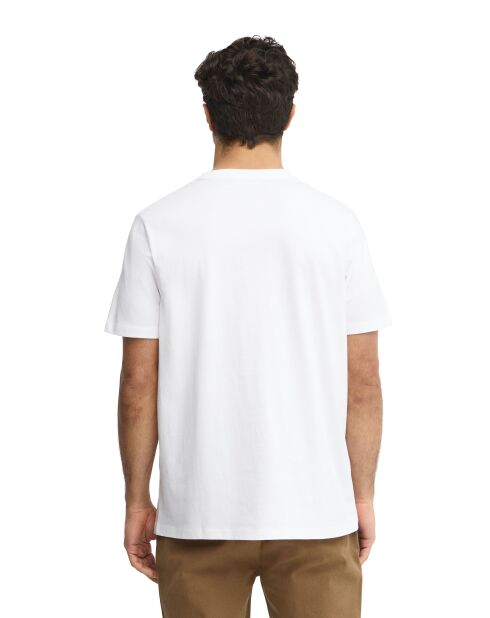 T-Shirt à manches courtes en coton Kévin white