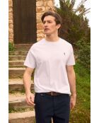 T-Shirt à manches courtes en coton Kévin white