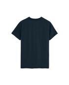 T-Shirt à manches courtes en coton Lucas navy