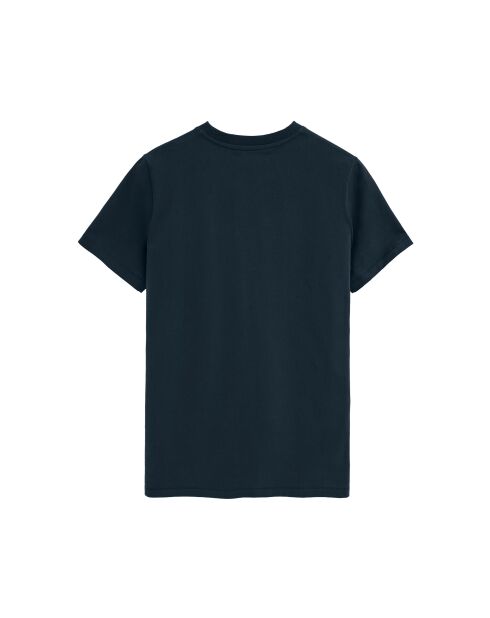 T-Shirt à manches courtes en coton Lucas navy