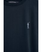 T-Shirt à manches courtes en coton Lucas navy