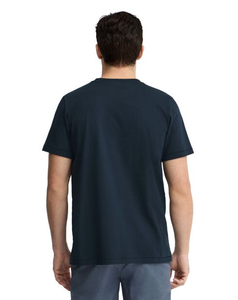 T-Shirt à manches courtes en coton Lucas navy