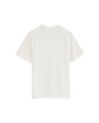 T-Shirt à manches courtes en coton Romain white