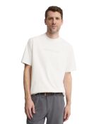 T-Shirt à manches courtes en coton Romain white