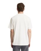 T-Shirt à manches courtes en coton Romain white
