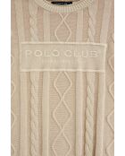 Felpa Omar beige in cotone