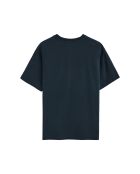 T-Shirt à manches courtes en coton Sébastien navy
